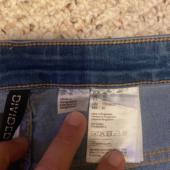 H&M super skinny high waist super stretch jean - Picture 3 of 3